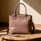 Town Tote Concealed Carry Purse Distressed Buffalo - Red