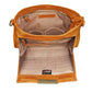Slim Crossbody Concealed Carry Purse Distressed Buffalo Caramel