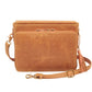 Clutch Concealed Carry Purse Distressed Buffalo - Carmel
