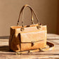 Avenue Large Satchel Concealed Carry Bag - Caramel