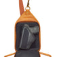 Compact Concealed Carry Sling Crossbody USA Buffalo Leather