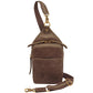 Compact Concealed Carry Sling Crossbody USA Buffalo Leather