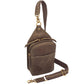 Compact Concealed Carry Sling Crossbody USA Buffalo Leather