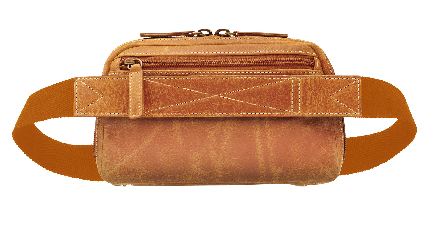 Waist-pack Concealed Carry Crossbody Distressed Buffalo