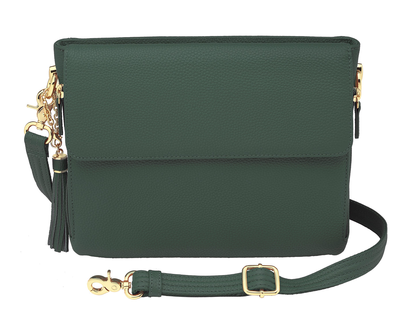 Clutch Concealed Carry Purse Debossed - Forest