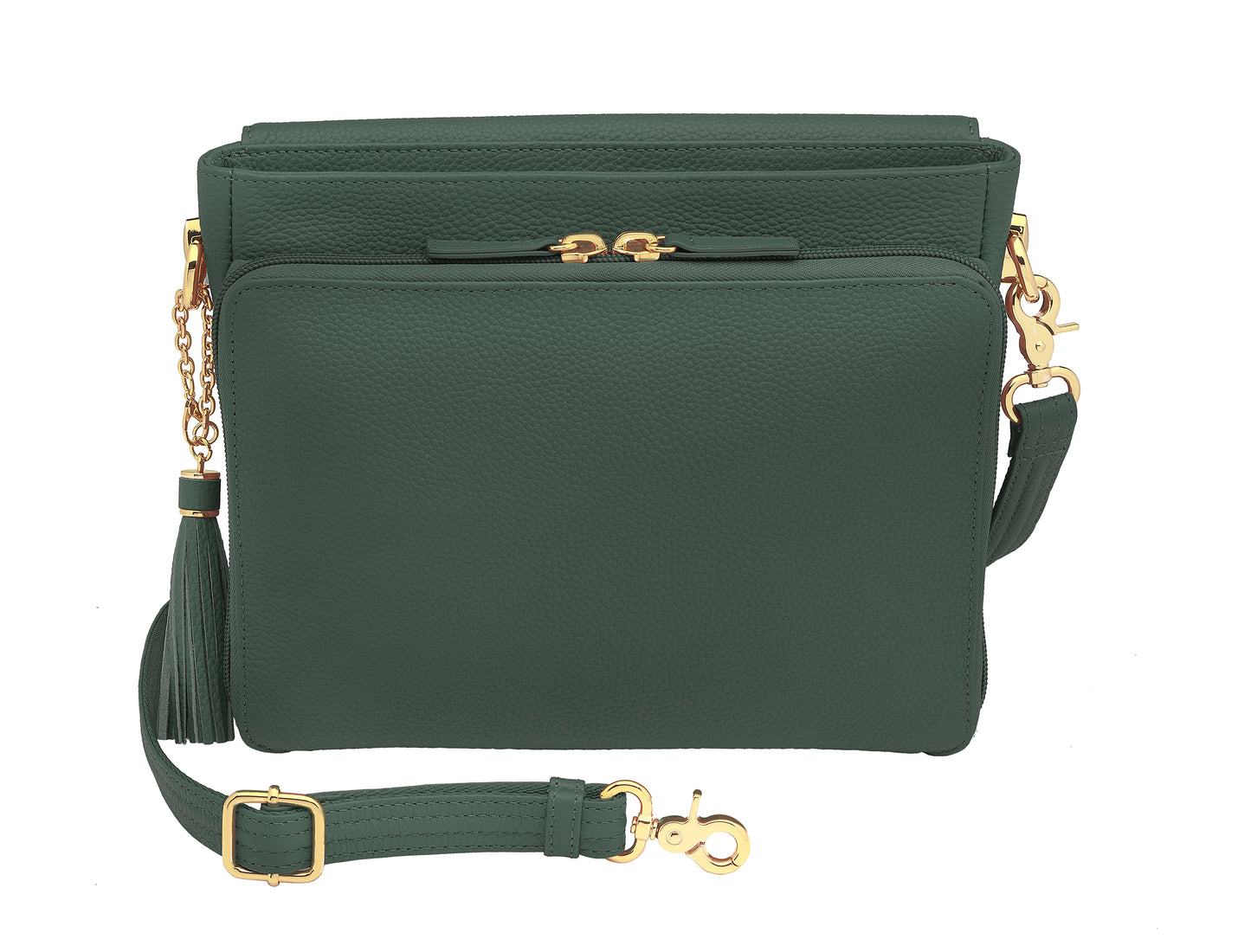 Clutch Concealed Carry Purse Debossed - Forest