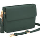 Clutch Concealed Carry Purse Debossed - Forest