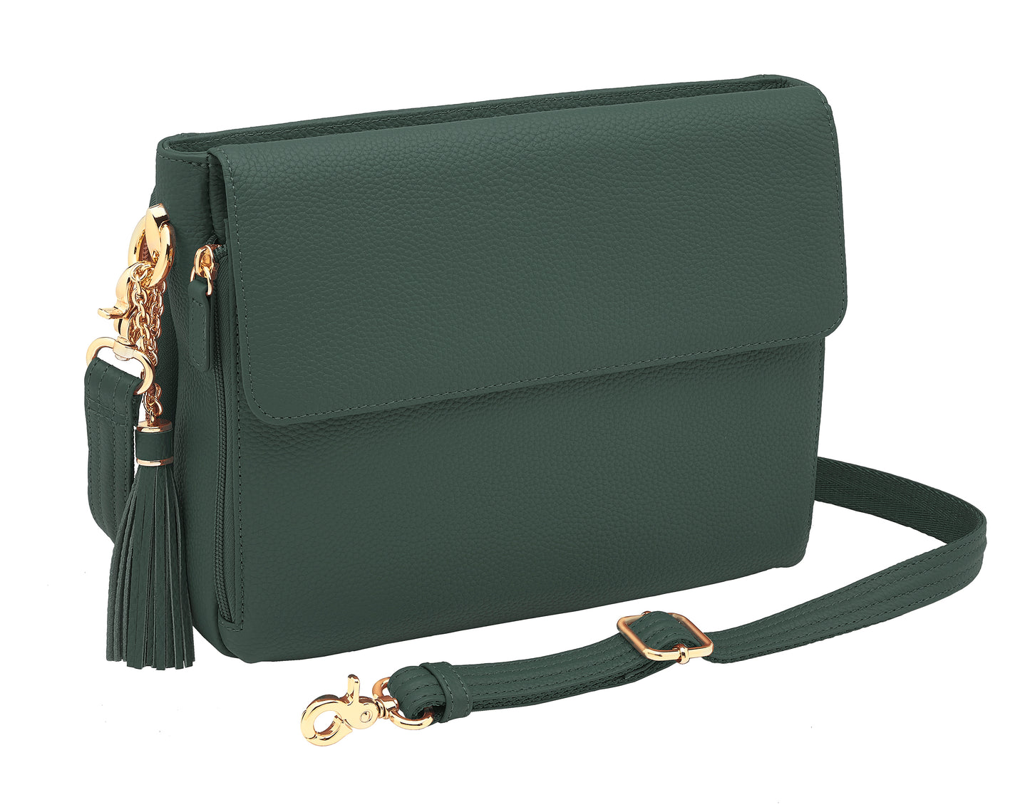 Clutch Concealed Carry Purse Debossed - Forest