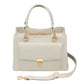Avenue Large Satchel Concealed Carry Bag - Bone
