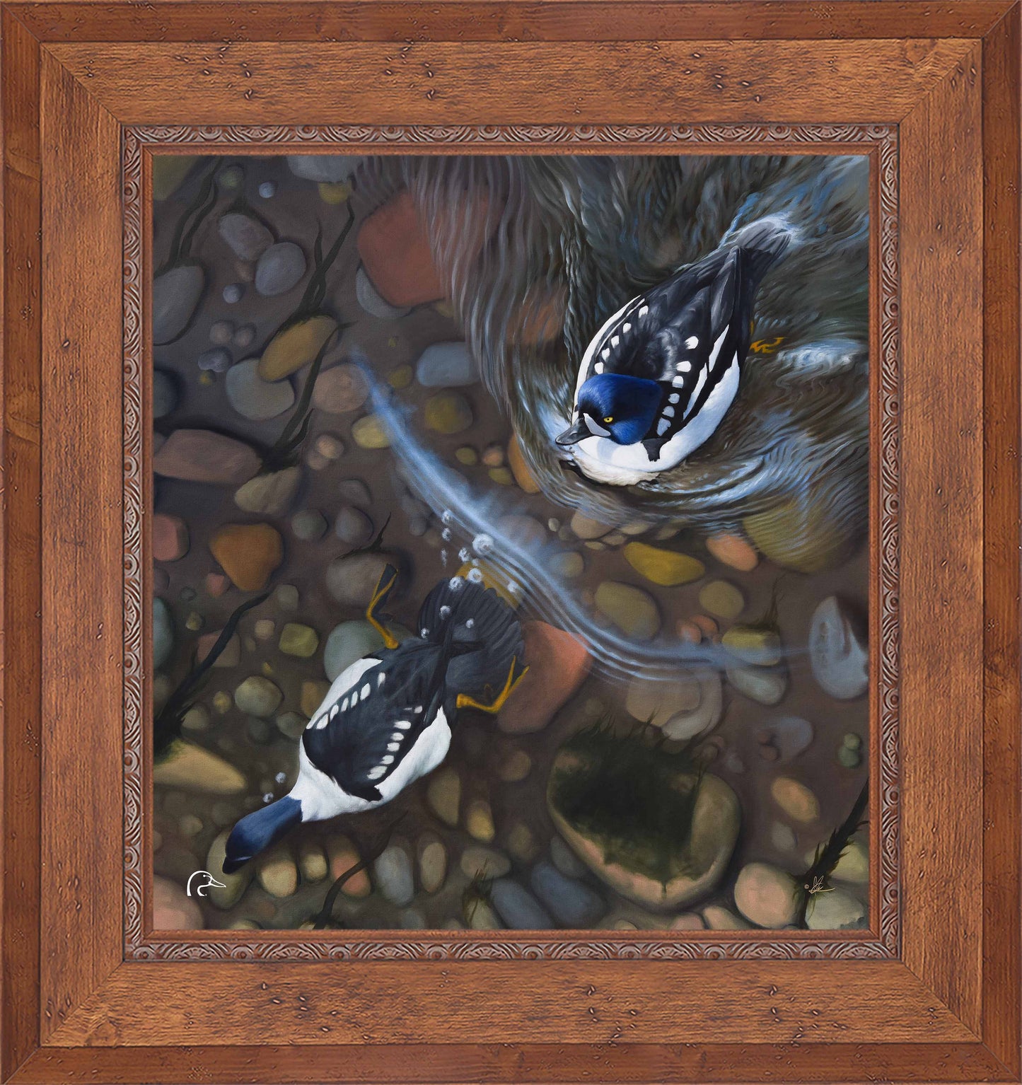 Lamar River Divers Limited Edition Canvas - Official Ducks Unlimited Art
