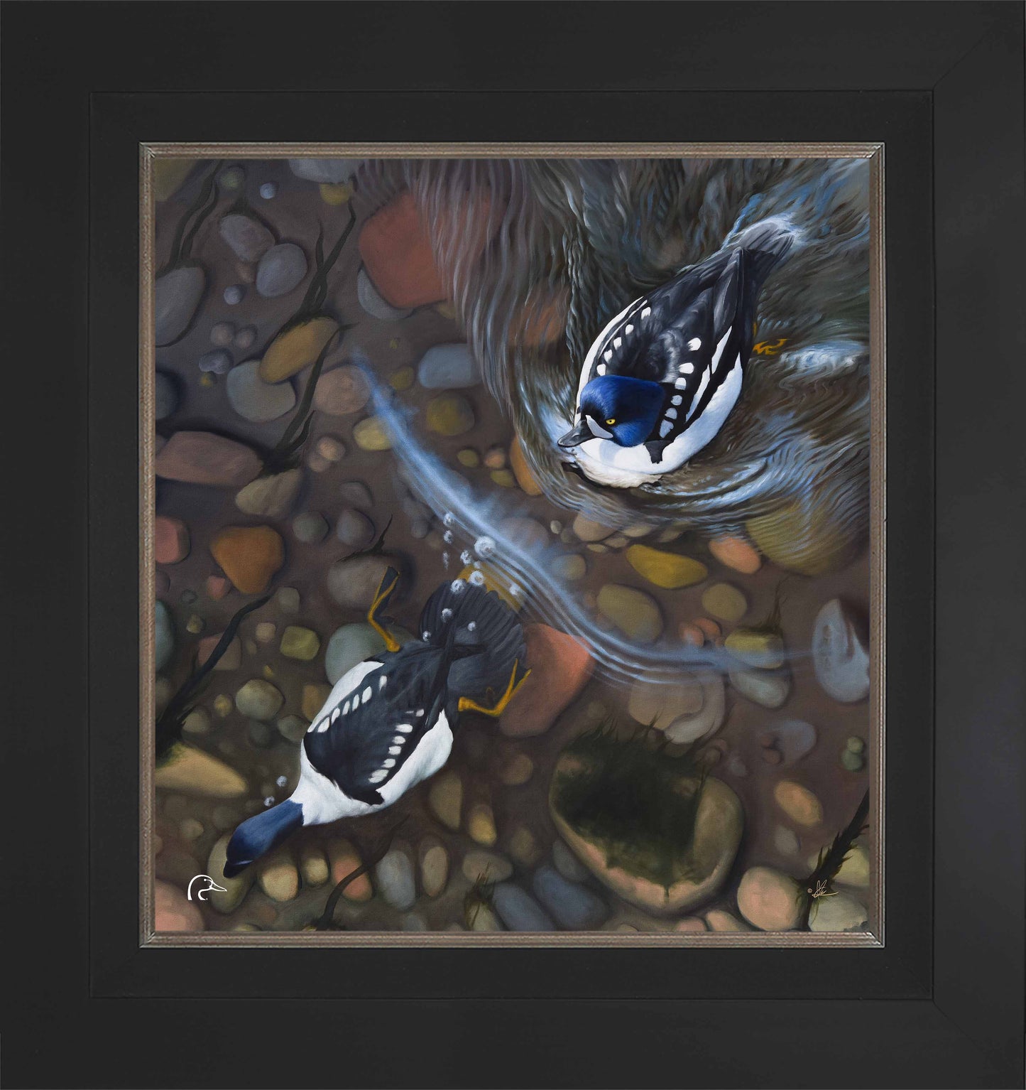 Lamar River Divers Limited Edition Canvas - Official Ducks Unlimited Art
