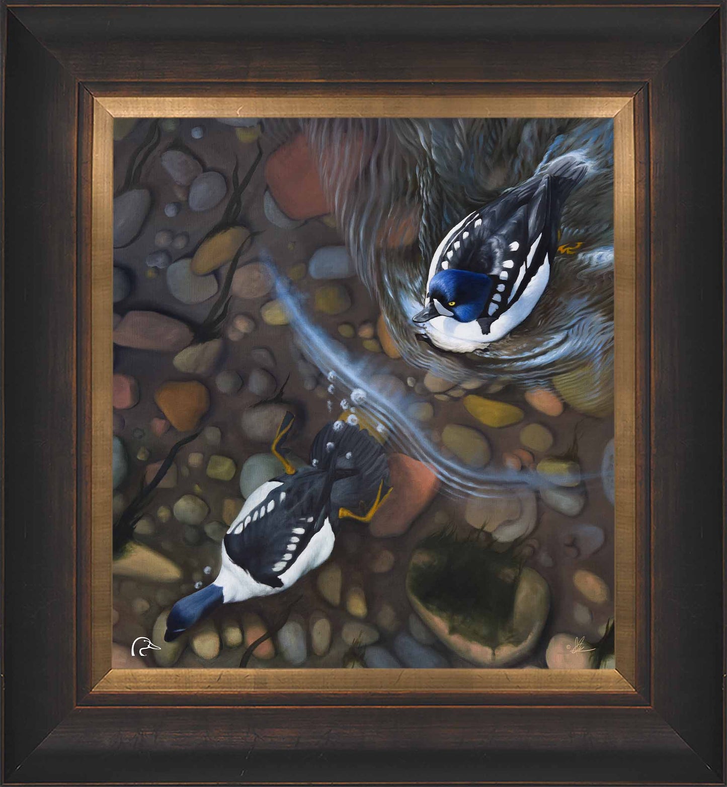 Lamar River Divers Limited Edition Canvas - Official Ducks Unlimited Art