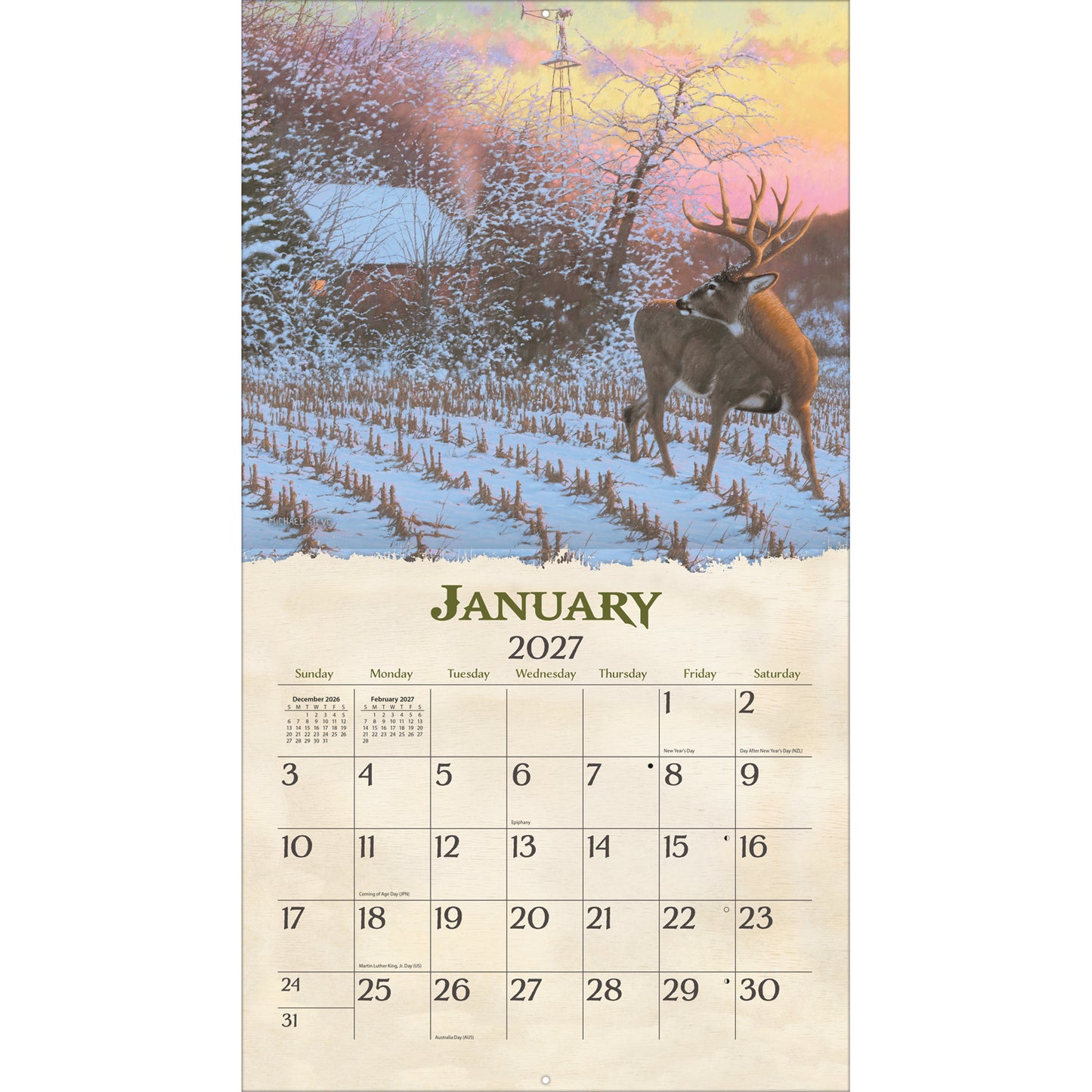 Beyond the Woods - 2027 Wall Calendar