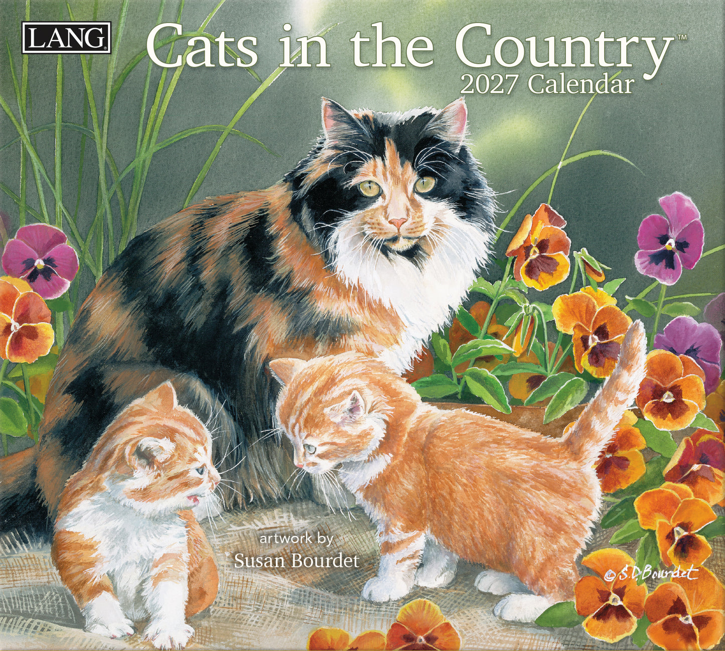 Cats in the Country - 2027 Wall Calendar