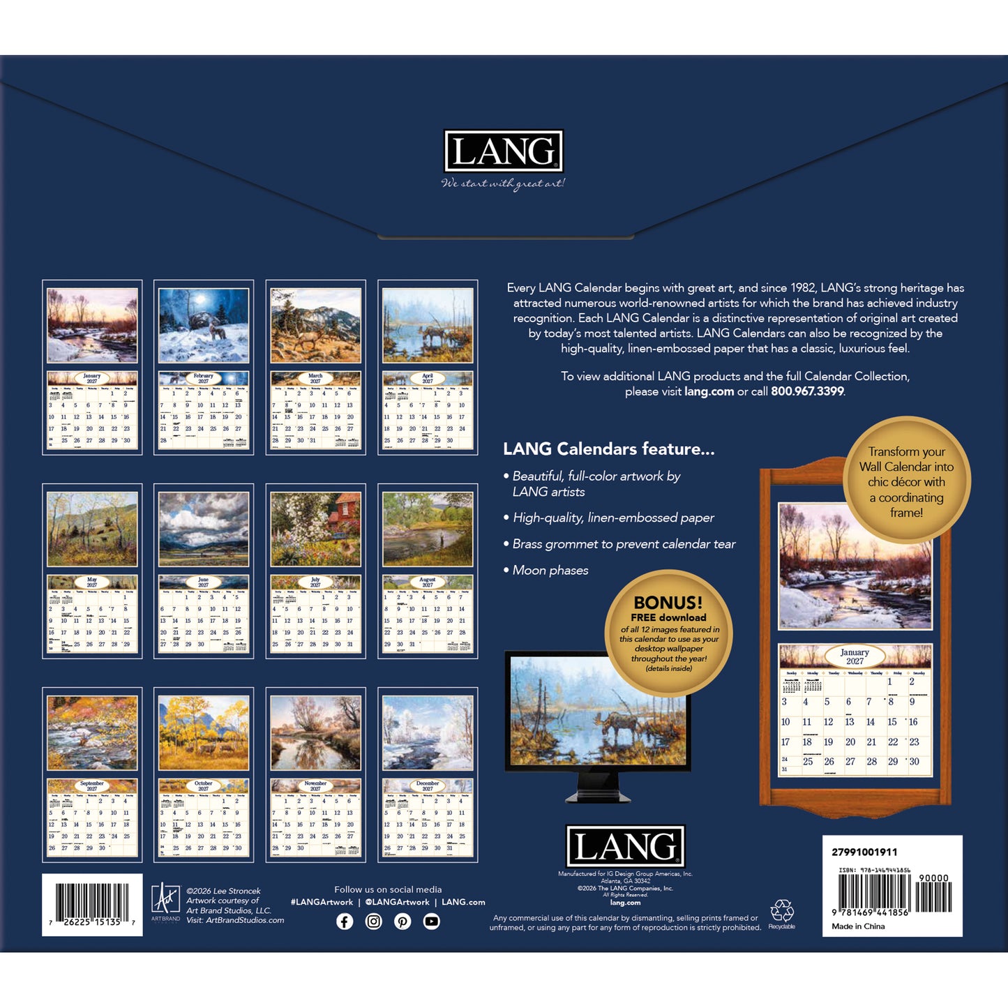 Four Seasons® - 2027 Wall Calendar