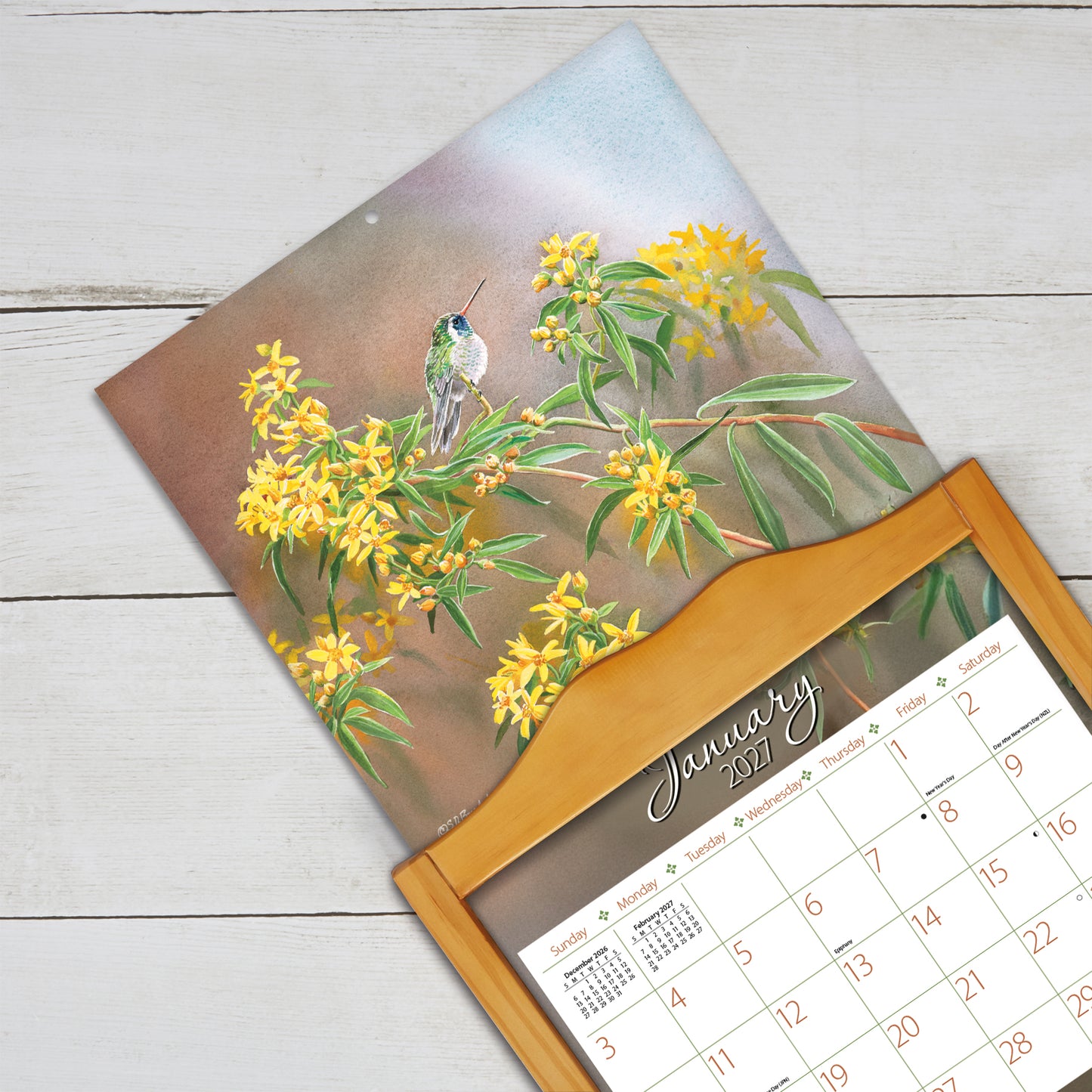 Hummingbirds - 2027 Wall Calendar