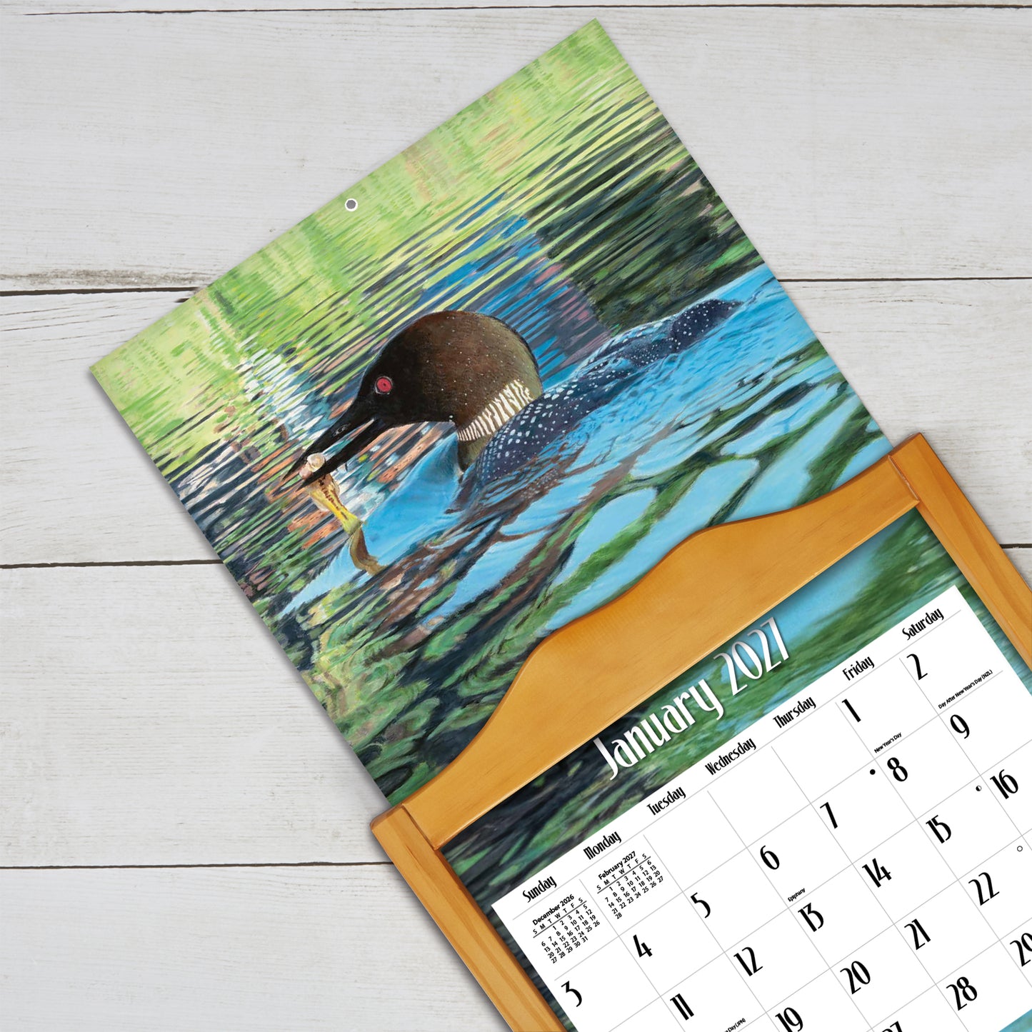 Loons in the Lake - 2027 Wall Calendar