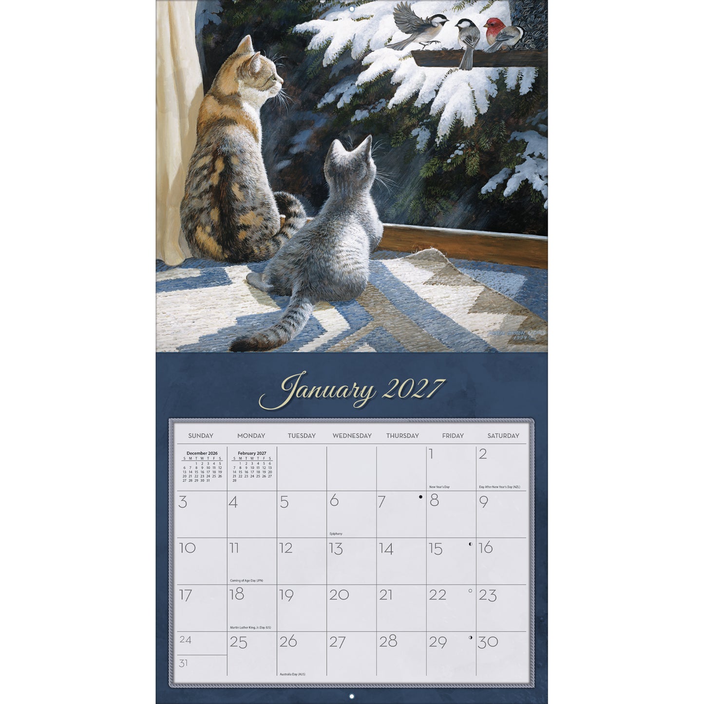 Love of Cats - 2027 Wall Calendar