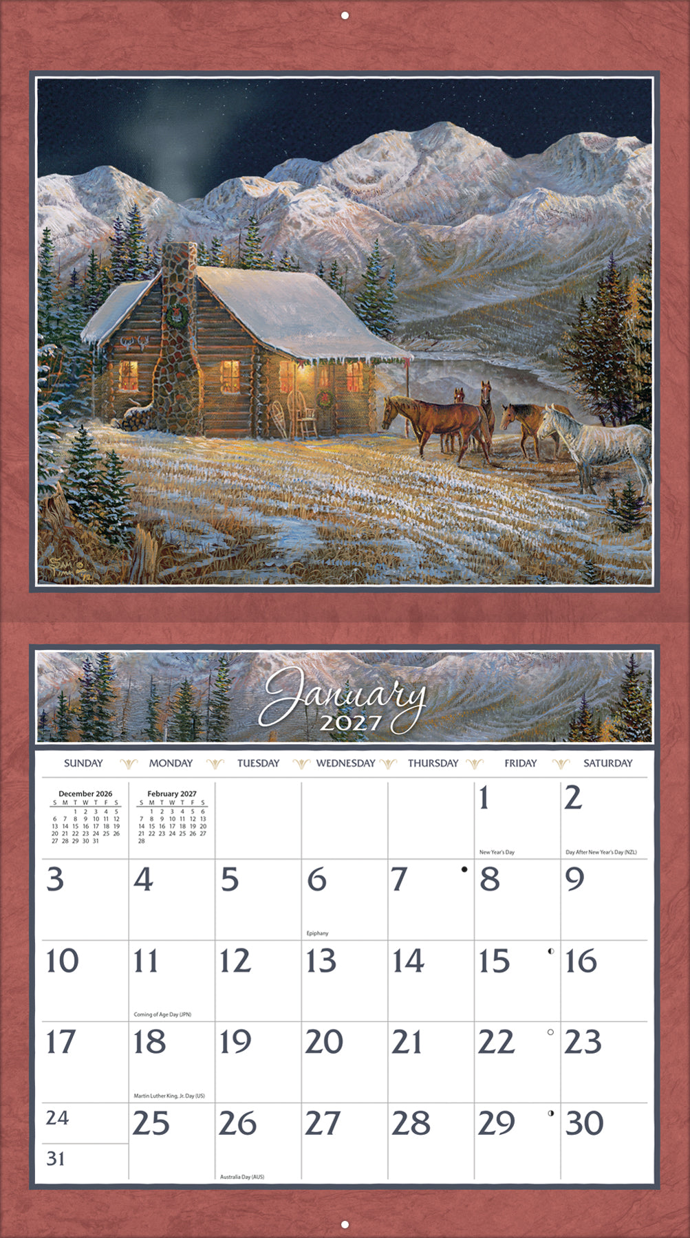 Meadowland - 2027 Wall Calendar
