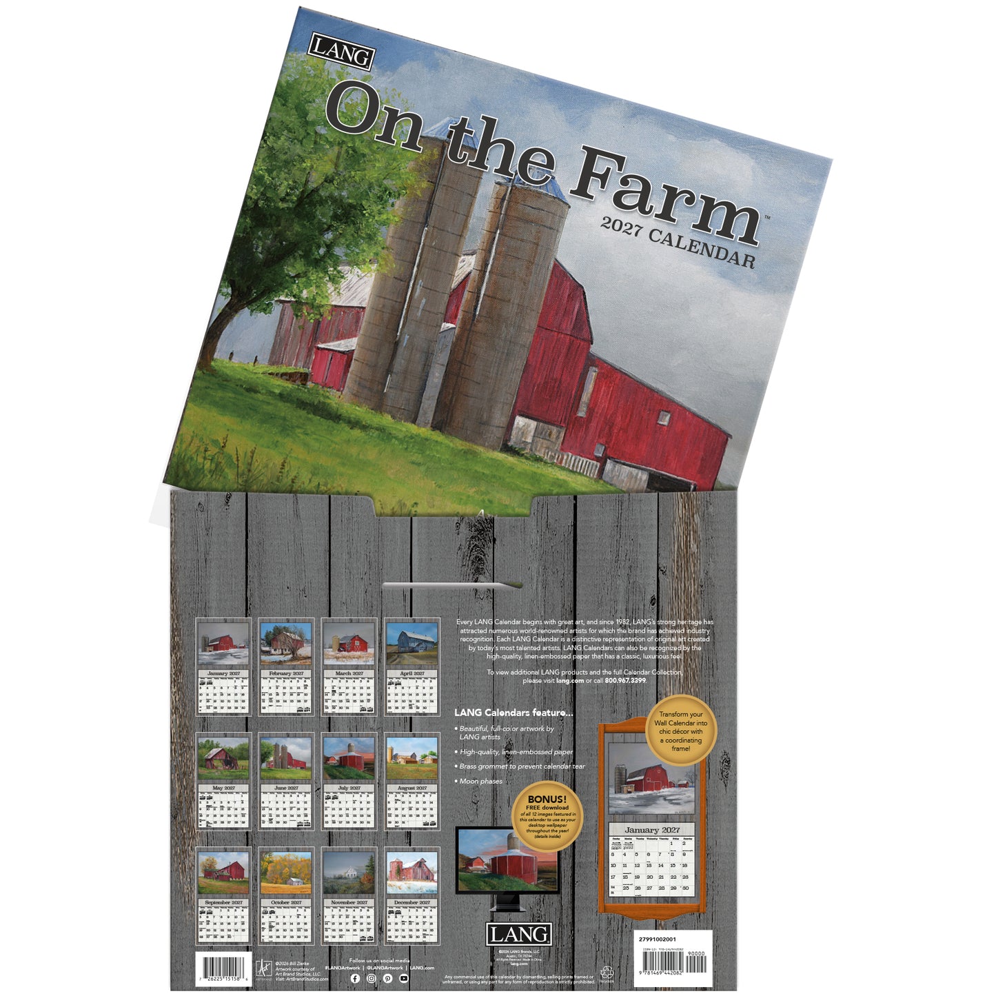 On the Farm - 2027 Wall Calendar