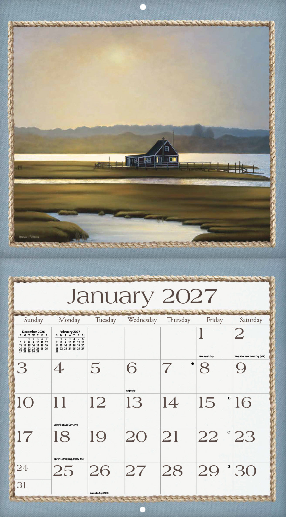Seaside - 2027 Wall Calendar Wall Calendar from Wild Wings