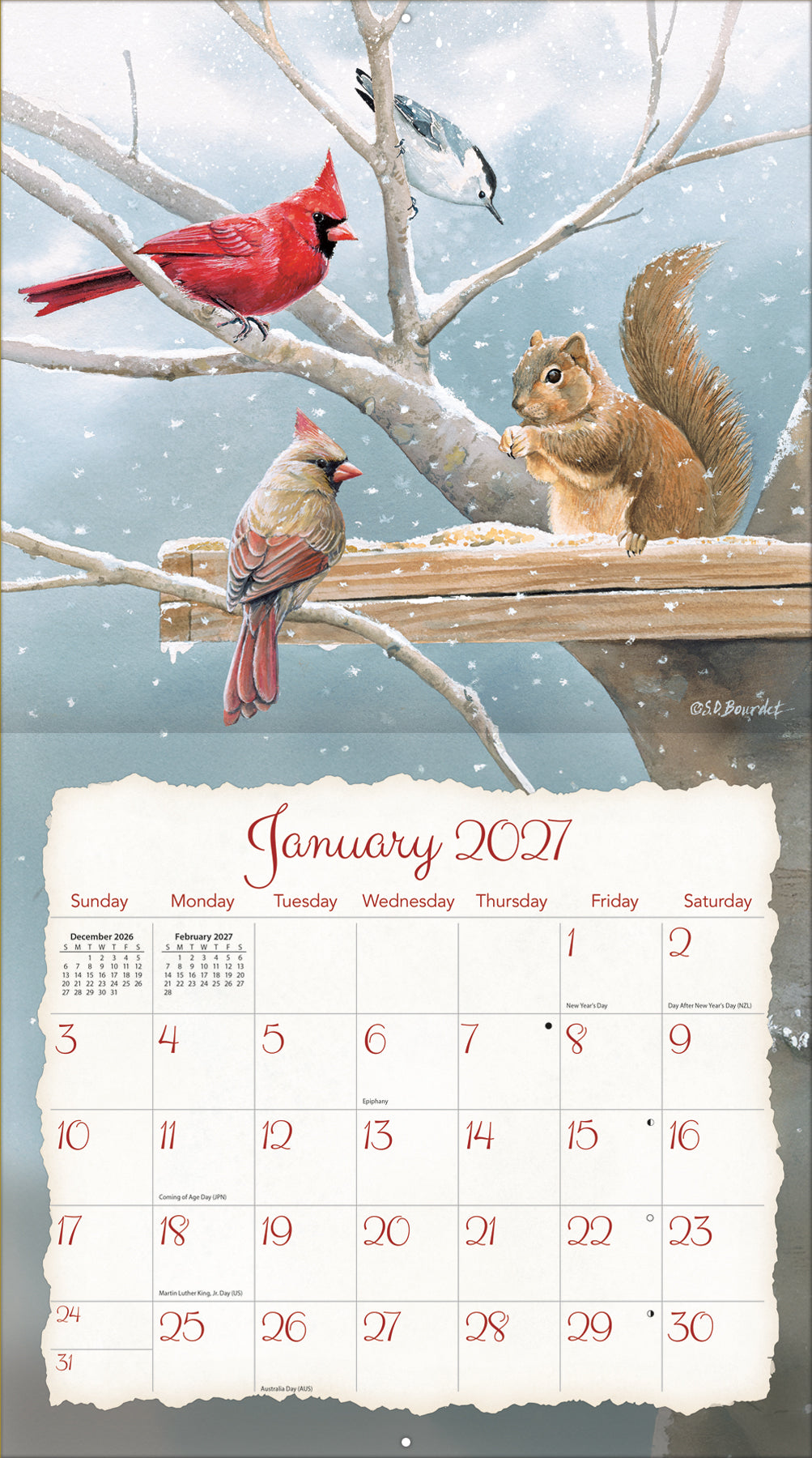 Songbirds™ - 2027 Wall Calendar