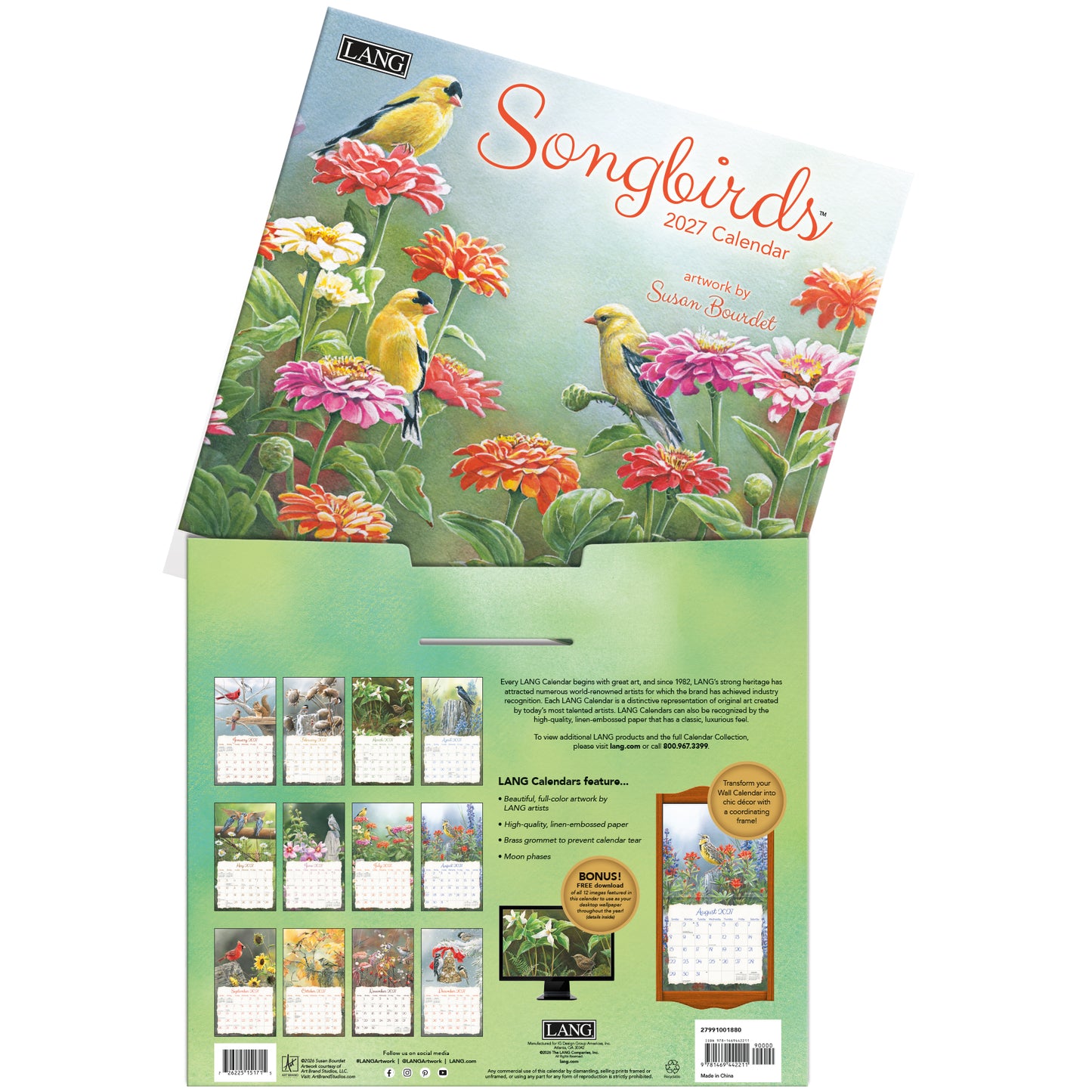 Songbirds™ - 2027 Wall Calendar