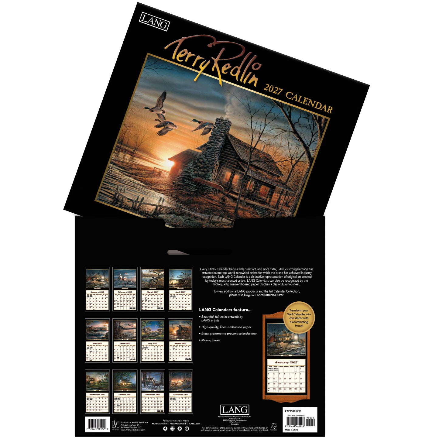 Terry Redlin - 2027 Wall Calendar