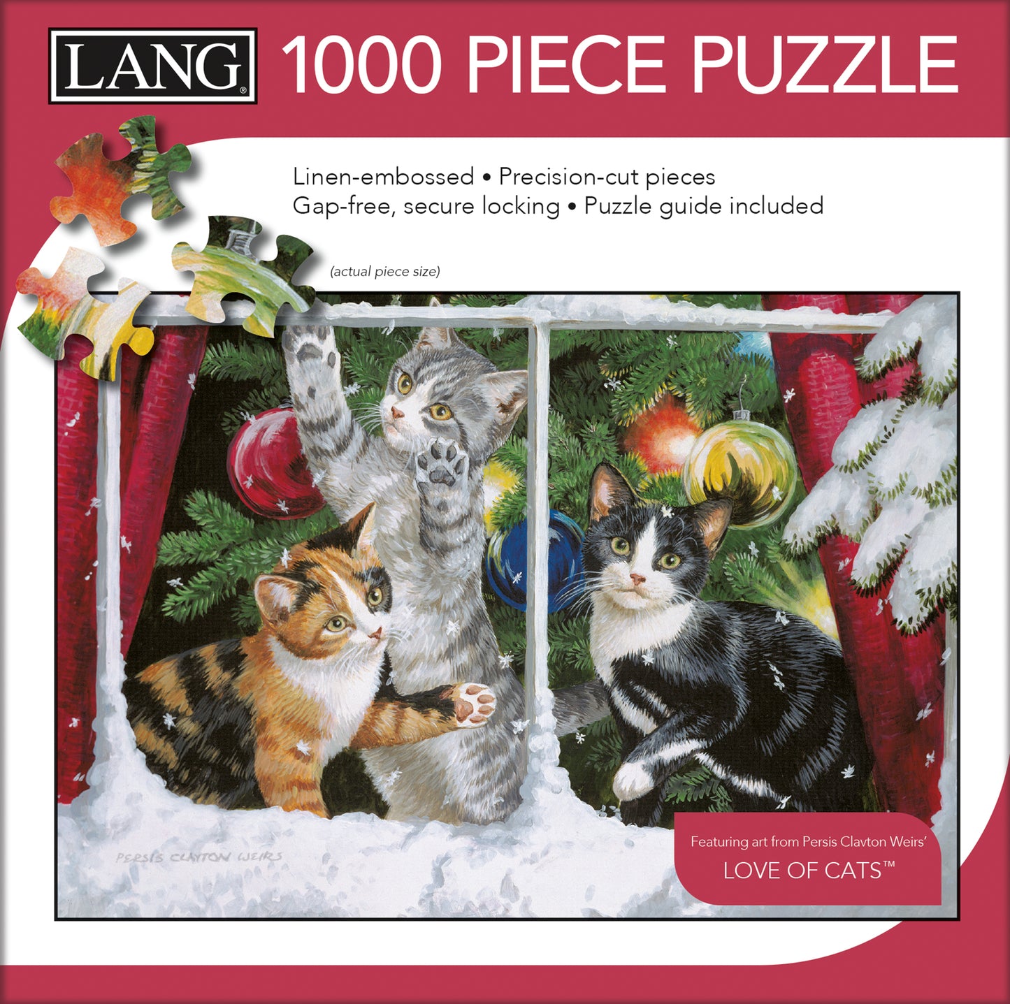 Kitten Christmas 1000 Pcs - Puzzles