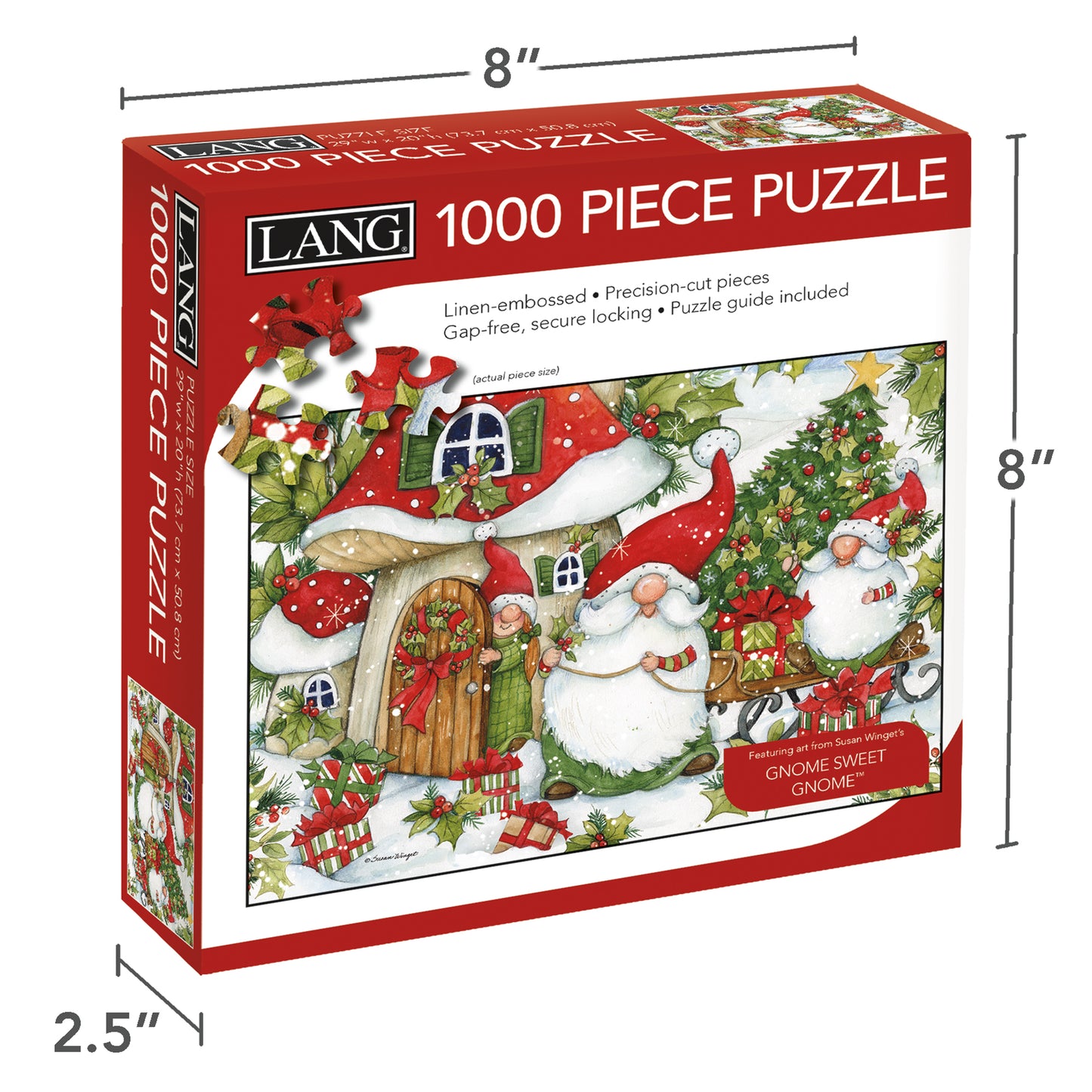 Kitten Christmas 1000 Pcs - Puzzles