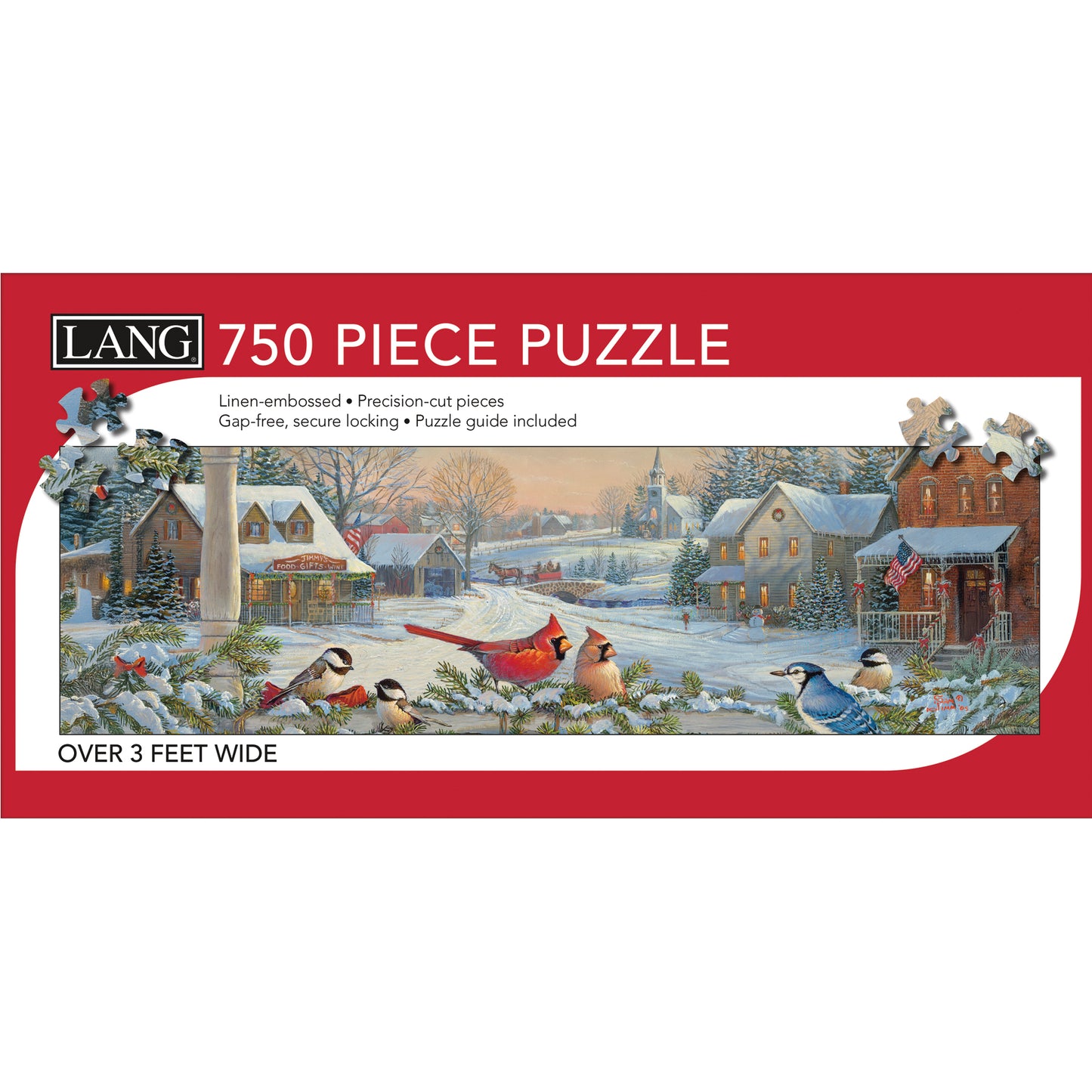 Birdsong Village 750 Pcs Panoramic - Puzzles