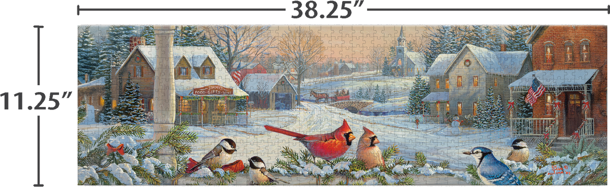 Birdsong Village 750 Pcs Panoramic - Puzzles