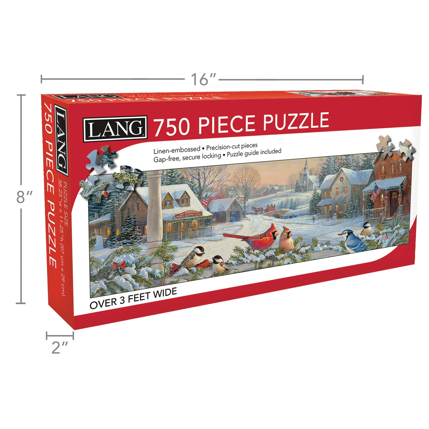Birdsong Village 750 Pcs Panoramic - Puzzles