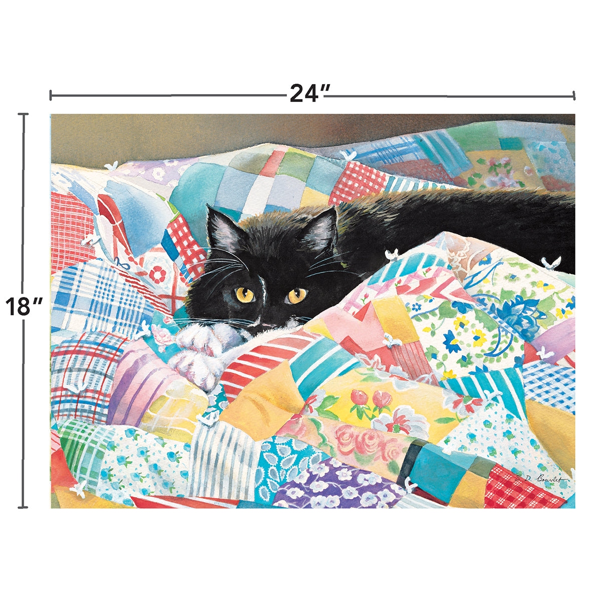 Grandmas Quilt 500 Pcs - Puzzles