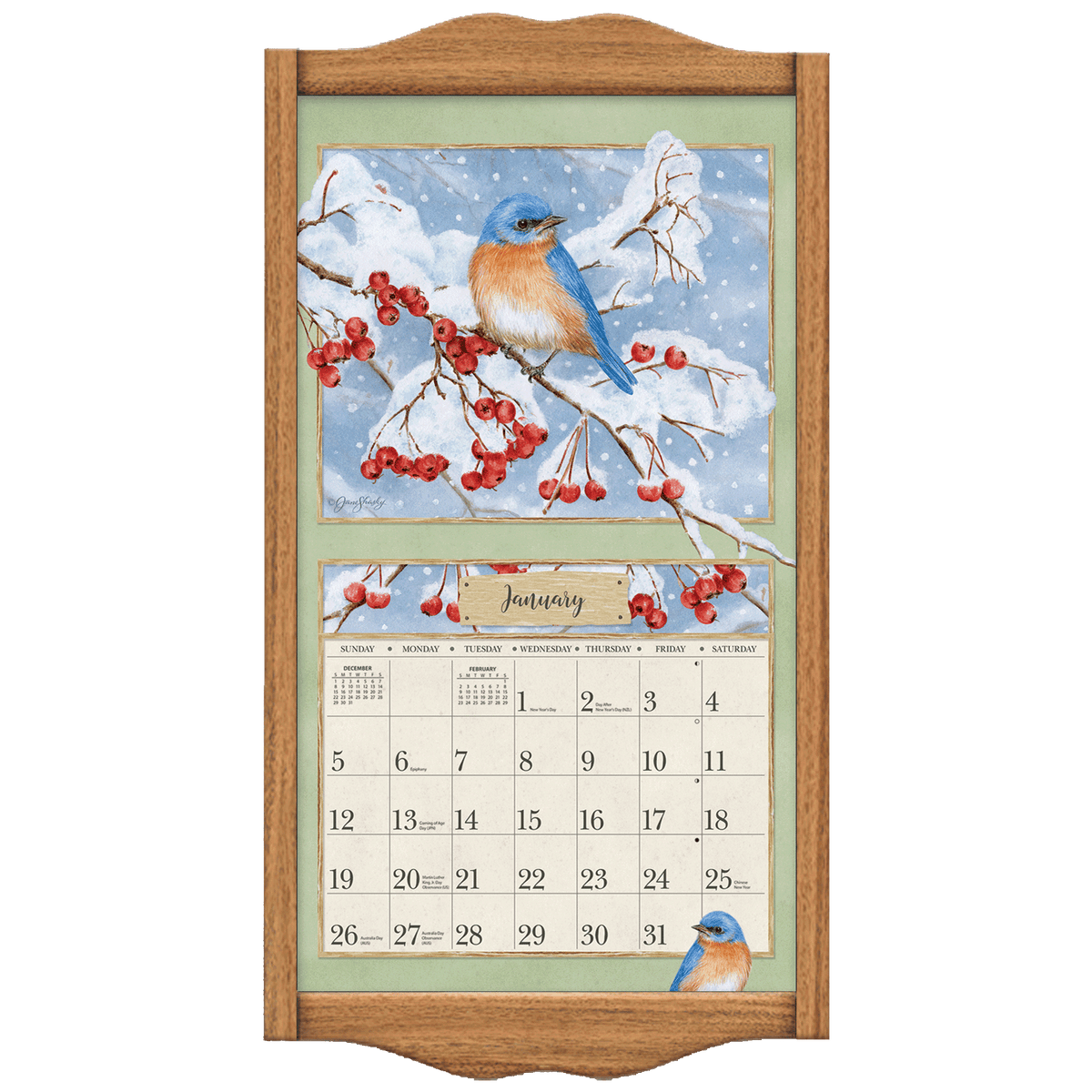 Oak - Classic Calendar Frame