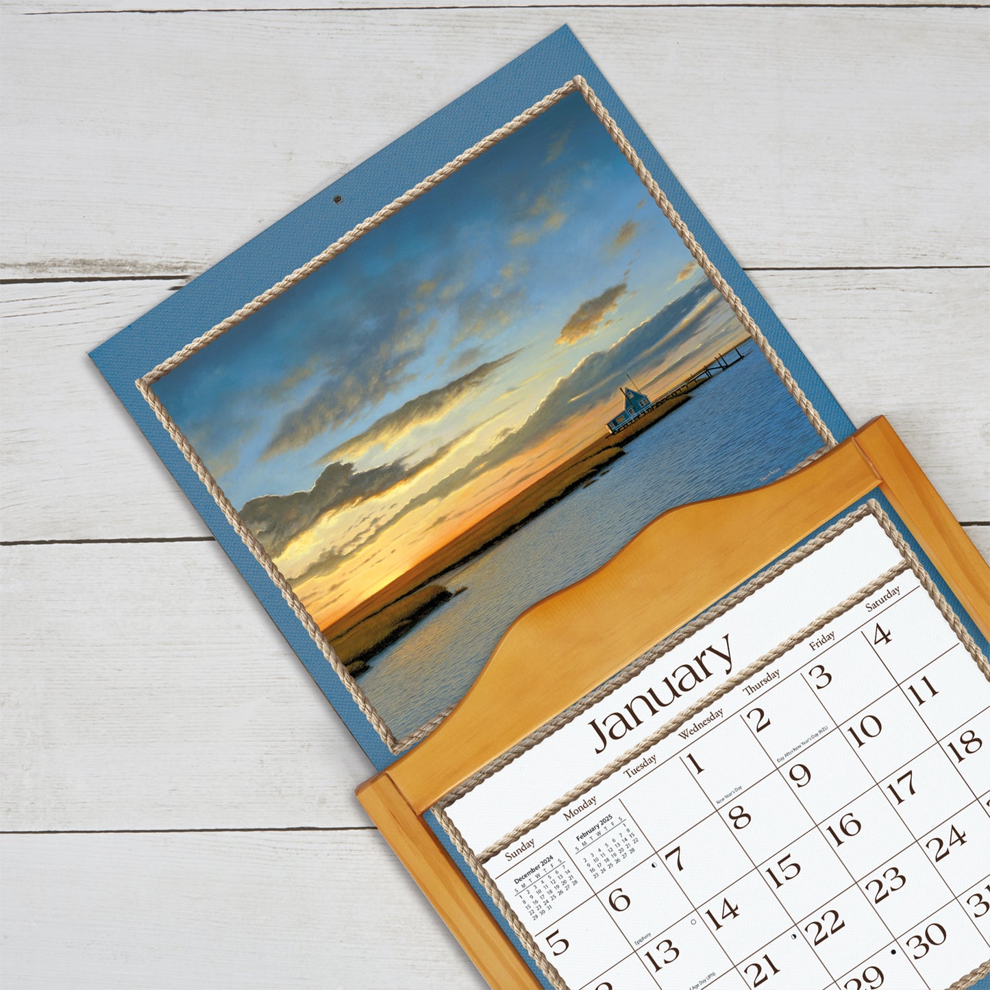 Oak - Classic Calendar Frame