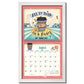 White - Contemporary Calendar Frame