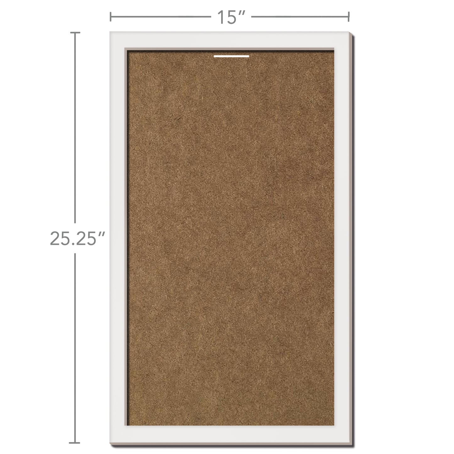 White - Contemporary Calendar Frame
