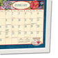 White - Contemporary Calendar Frame