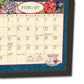 Black - Contemporary Calendar Frame