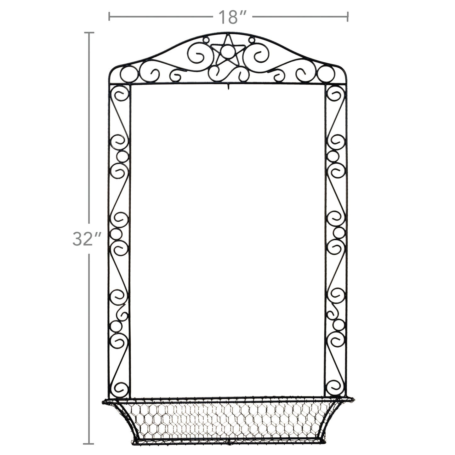 Wrought Iron - Calendar Frame