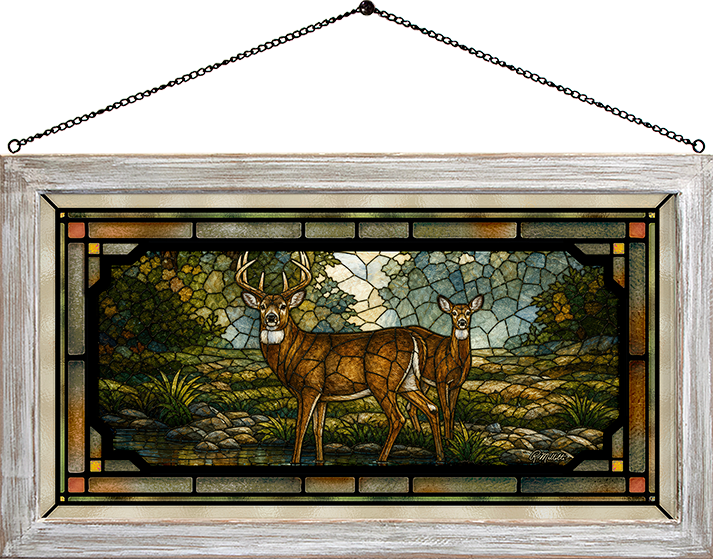 Tranquil Waters - Stained Glass Art