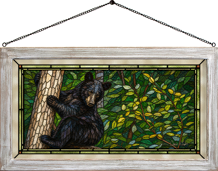 Just Sitting Around - Stained Glass Art
