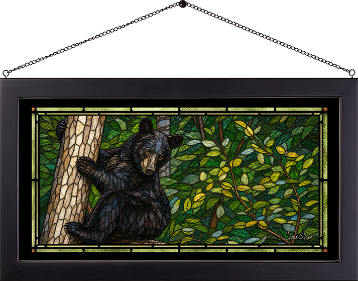 Just Sitting Around - Stained Glass Art