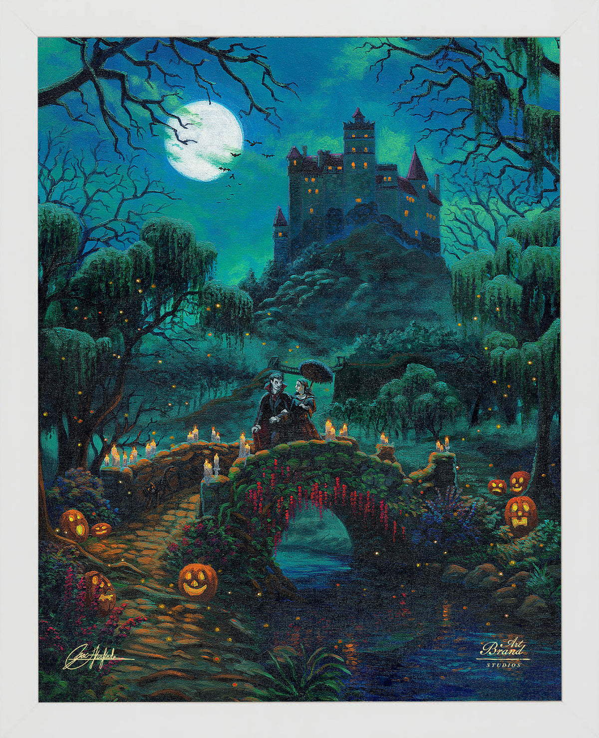A Midnight Stroll - Art Prints