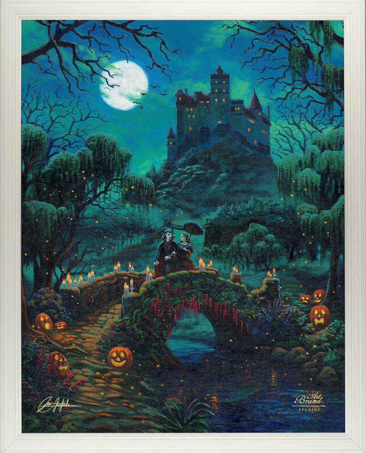 A Midnight Stroll - Art Prints