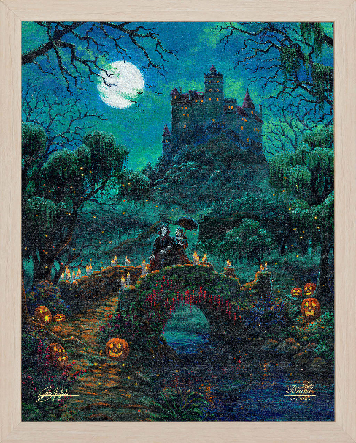 A Midnight Stroll - Art Prints