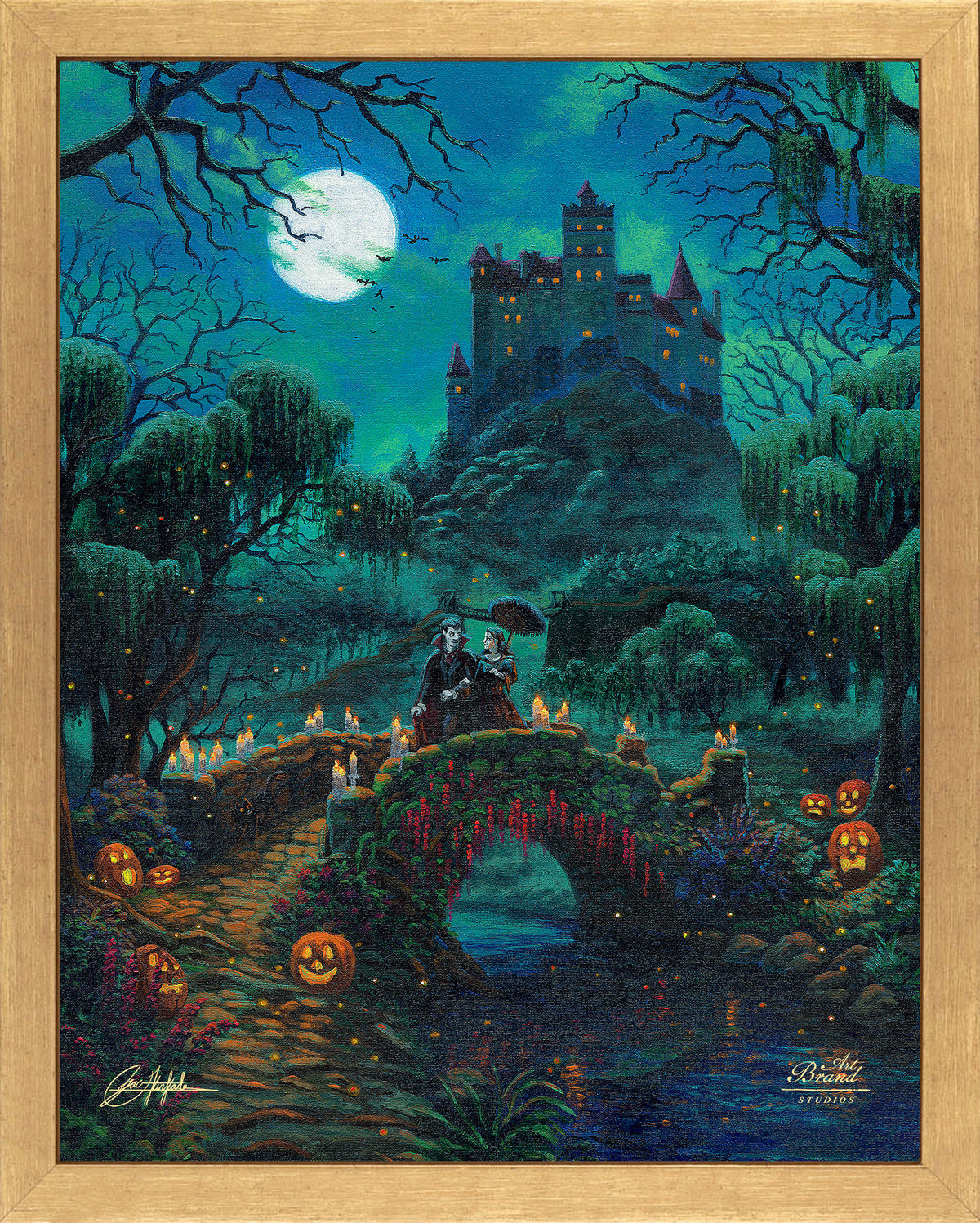 A Midnight Stroll - Art Prints
