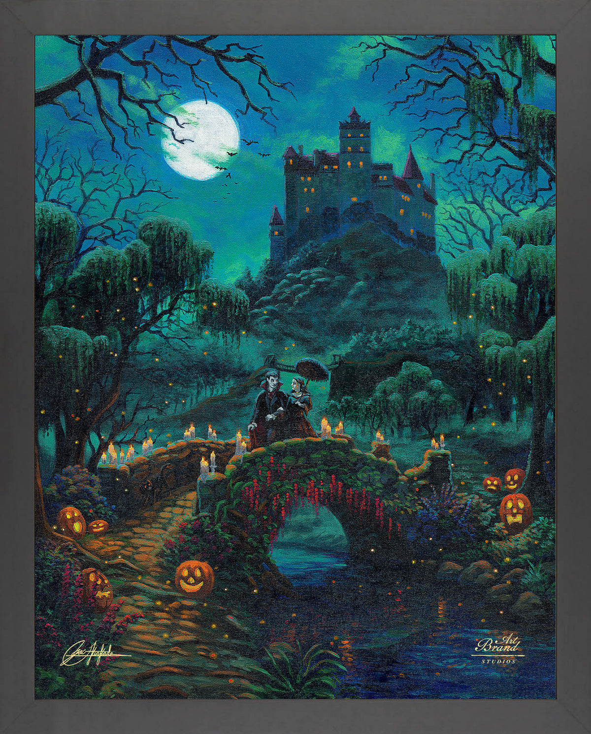 A Midnight Stroll - Art Prints
