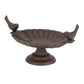 Bird Bath w/Decorative birds - Cast Iron